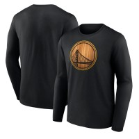 Golden State Warriors Black Hardwood Long Sleeve T-Shirt