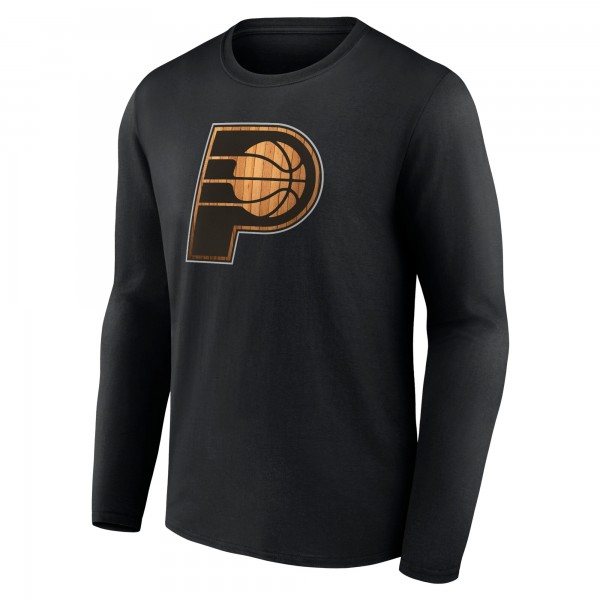 Indiana Pacers Black Hardwood Long Sleeve T-Shirt