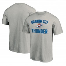Футболка Oklahoma City Thunder Heather Gray Victory Arch