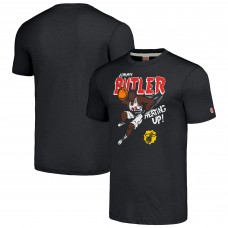 Miami Heat Jimmy Butler III Homage Black Comic Book Player Tri-Blend T-Shirt