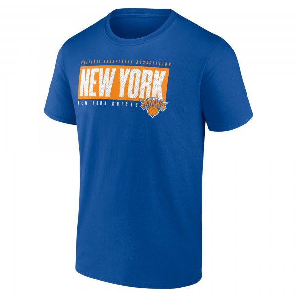 Футболка New York Knicks Blocked Out - Blue