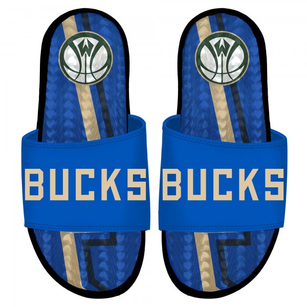Шлепки Milwaukee Bucks ISlide 2024/25 City Edition Gel