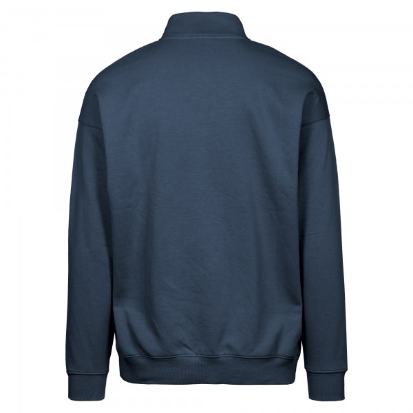New York Yankees Levelwear Navy Murray Core Logo Quarter-Zip Pullover Top