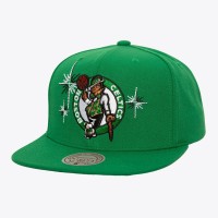 Бейсболка Boston Celtics Mitchell & Ness Starlight - Kelly Green