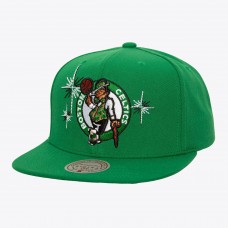 Бейсболка Boston Celtics Mitchell & Ness Starlight - Kelly Green