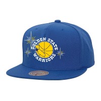 Бейсболка Golden State Warriors Mitchell & Ness Starlight - Royal