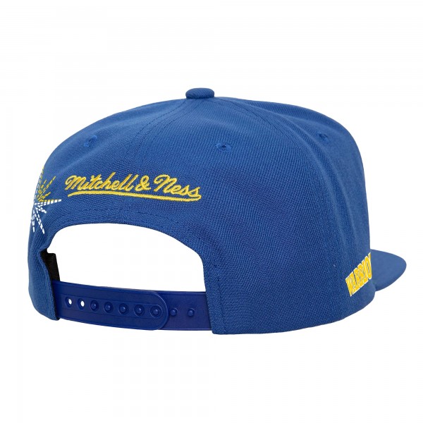 Бейсболка Golden State Warriors Mitchell & Ness Starlight - Royal