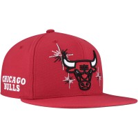 Бейсболка Chicago Bulls Mitchell & Ness Red Starlight