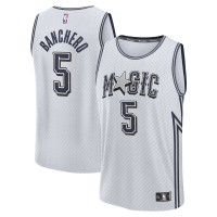 Игровая джерси Paolo Banchero Orlando Magic 2024/25 Fast Break Player - City Edition - Silver