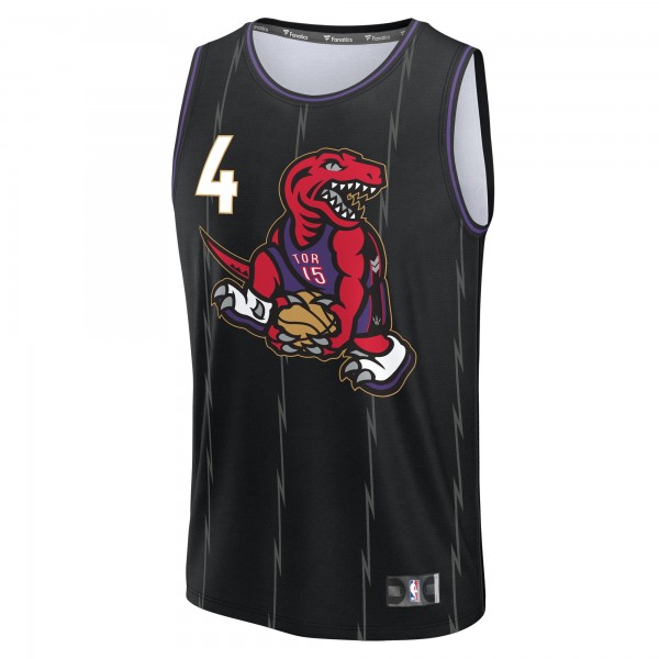 Игровая джерси Scottie Barnes Toronto Raptors 2024/25 Fast Break Player - City Edition - Black