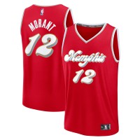 Игровая джерси Ja Morant Memphis Grizzlies 2024/25 Fast Break Player - City Edition - Red