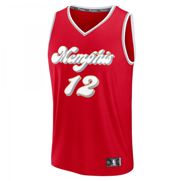 Игровая джерси Ja Morant Memphis Grizzlies 2024/25 Fast Break Player - City Edition - Red