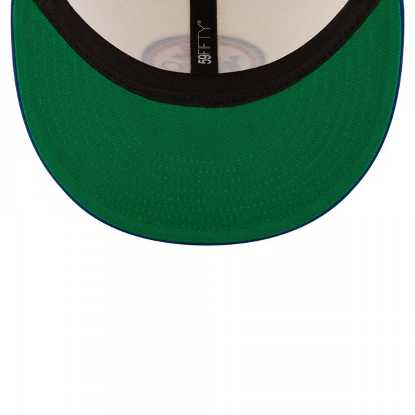 Бейсболка Los Angeles Dodgers New Era x Diet Starts Monday Cream/Royal 1980 MLB All-Star Game Novelty Collection 59FIFTY