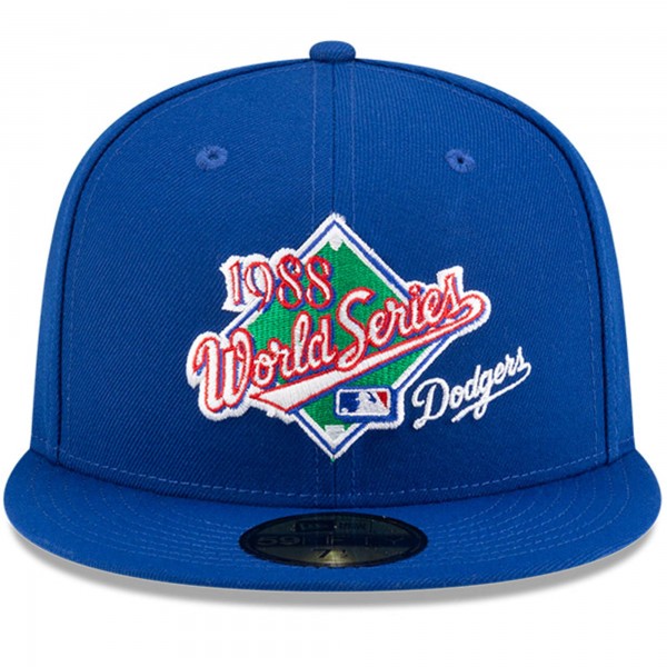 Бейсболка Los Angeles Dodgers New Era x Diet Starts Monday Royal 1988 World Series Novelty Collection 59FIFTY