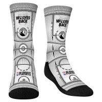 Носки Minnesota Timberwolves Rock Em Socks Youth 2024 NBA Playoffs Slogan - White