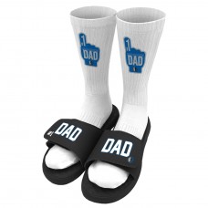 Носки и шлепки Dallas Mavericks ISlide Unisex #1 Dad - Black