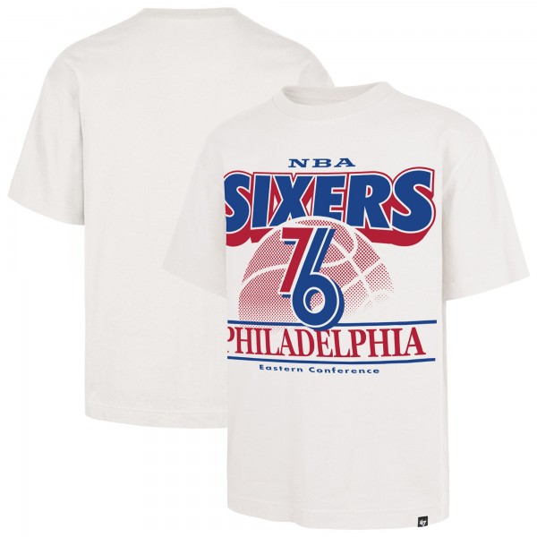 Philadelphia 76ers 47 White City Edition Shifty Foundation T-Shirt
