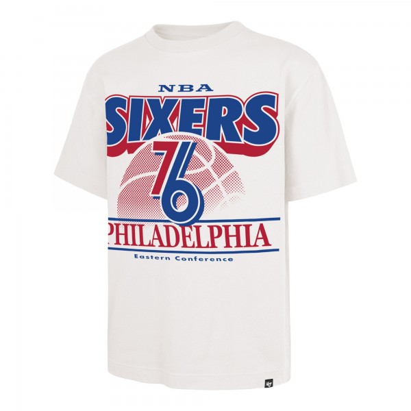 Philadelphia 76ers 47 White City Edition Shifty Foundation T-Shirt