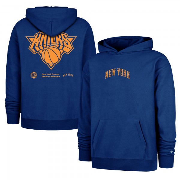 Толстовка New York Knicks 47 2024/25 City Edition Double Crossover Foundation - Blue