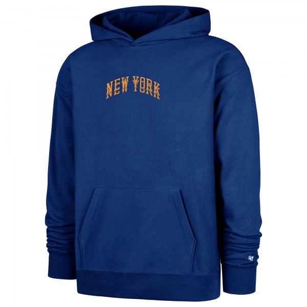 Толстовка New York Knicks 47 2024/25 City Edition Double Crossover Foundation - Blue