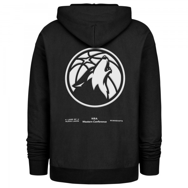 Толстовка Minnesota Timberwolves 47 2024/25 City Edition Double Crossover Foundation - Black