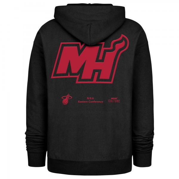 Толстовка Miami Heat 47 2024/25 City Edition Double Crossover Foundation - Black
