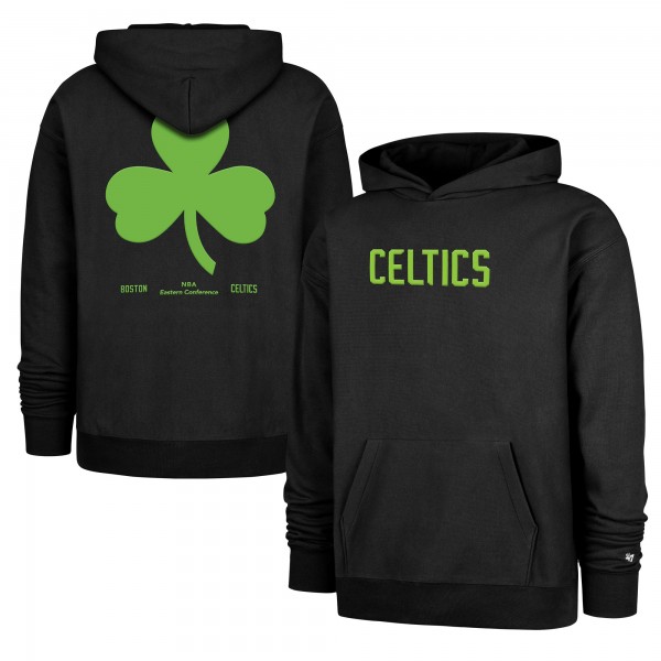 Толстовка Boston Celtics 47 2024/25 City Edition Double Crossover Foundation - Black