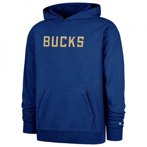 Толстовка Milwaukee Bucks 47 2024/25 City Edition Double Crossover Foundation - Royal