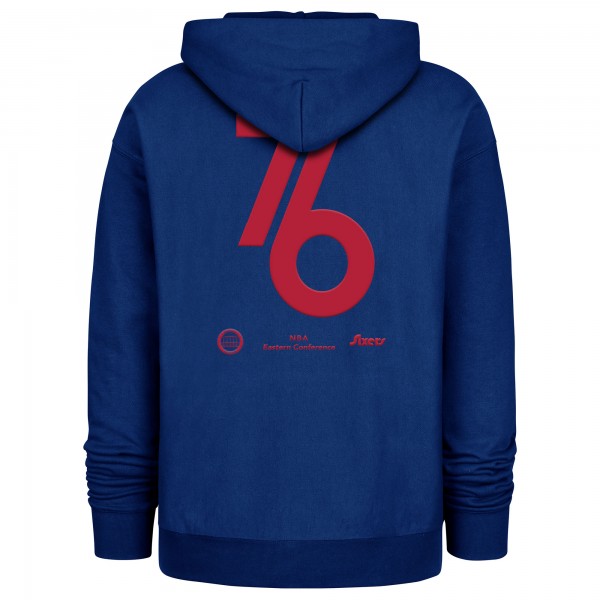 Толстовка Philadelphia 76ers 47 2024/25 City Edition Double Crossover Foundation - Royal