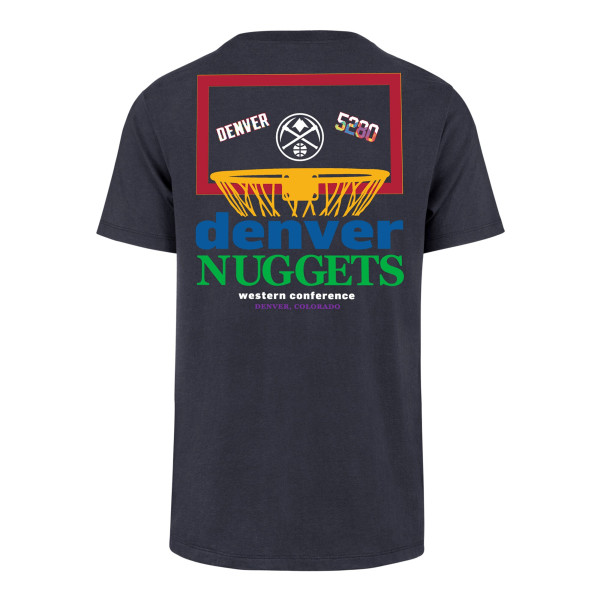 Футболка Denver Nuggets 47 Blue City Edition Backboard