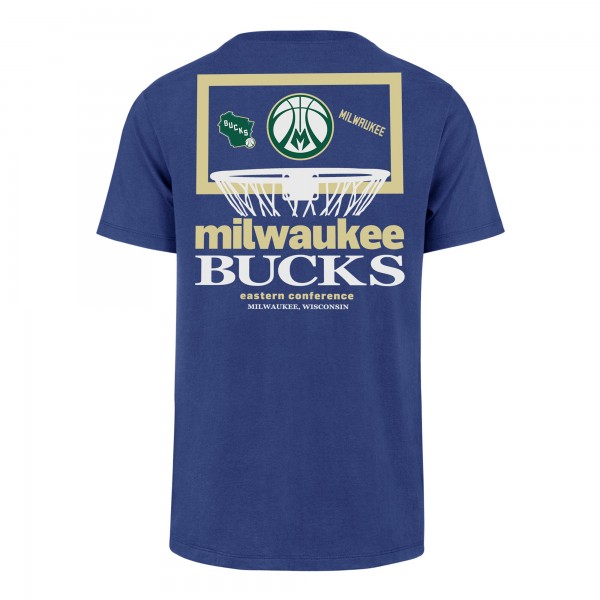 Milwaukee Bucks 47 Royal City Edition Backboard T-Shirt