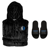 Халат и шлепки Dallas Mavericks ISlide Dad