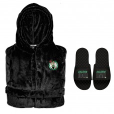 Халат и шлепки Boston Celtics ISlide Dad