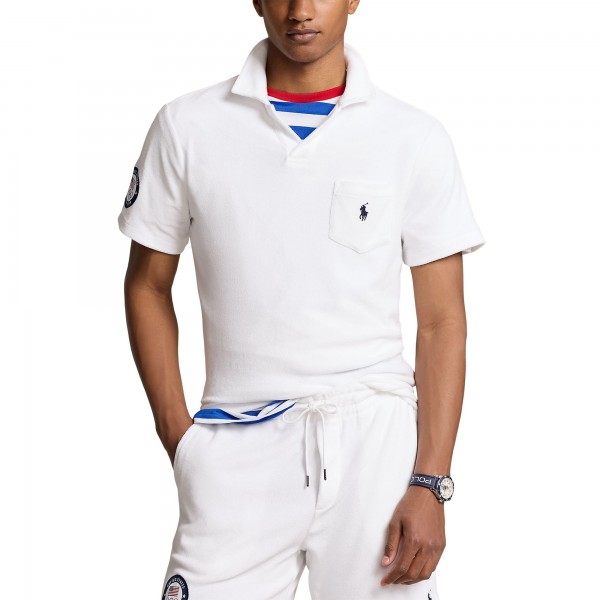 Поло Team USA Ralph Lauren 2024 Summer Olympics Terry - White