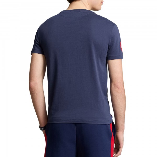 Поло Футболка Team USA Ralph Lauren 2024 Summer Olympics Villagewear Script - Navy