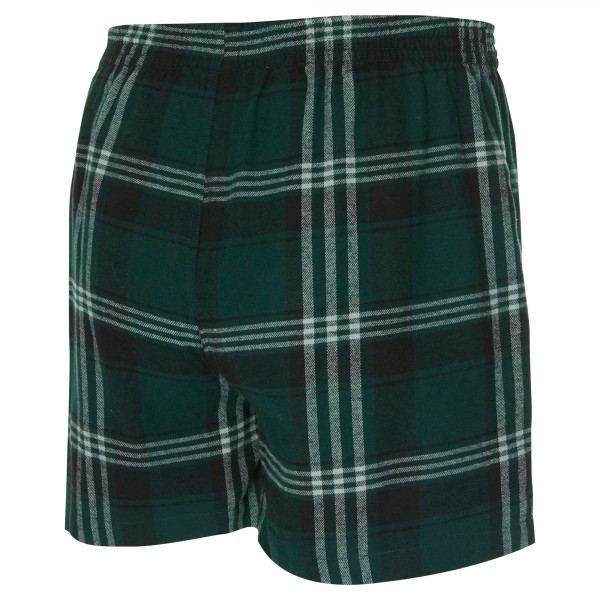 Milwaukee Bucks Concepts Sport Hunter Green Region Flannel Boxer Short