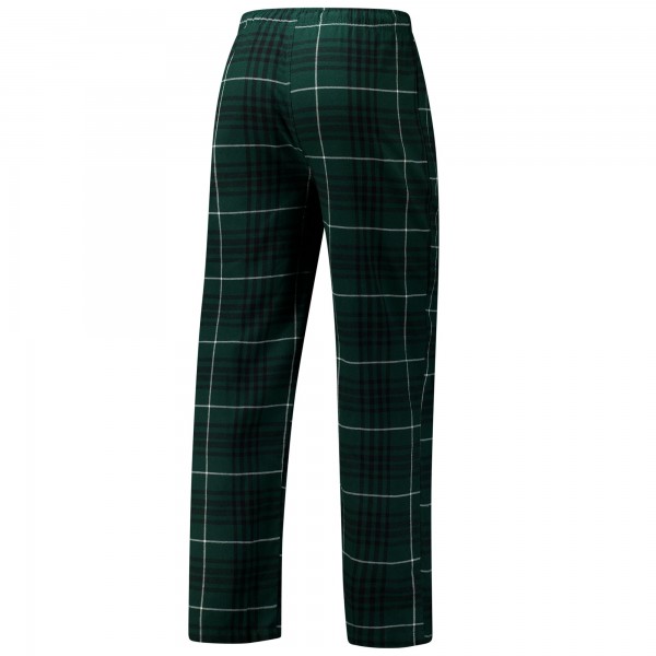 Milwaukee Bucks Concepts Sport Hunter Green/Black Vector Top & Flannel Pants Sleep Set