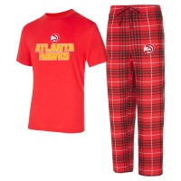 Пижама Atlanta Hawks Concepts Sport Red/Black Vector