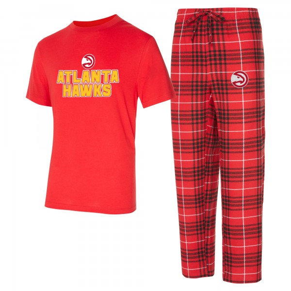 Пижама Atlanta Hawks Concepts Sport Red/Black Vector