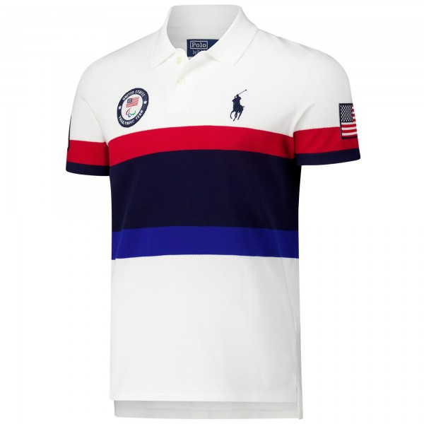 Поло Team USA Paris 2024 Summer Paralympics Ralph Lauren Closing Ceremony - White