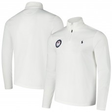 Поло U.S. Paralympics Ralph Lauren Villagewear Quarter-Zip Top - White