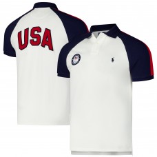 Поло U.S. Paralympics Ralph Lauren Villagewear Raglan - White