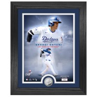 Los Angeles Dodgers Shohei Ohtani Highland Mint 13 x 16 Legends Silver Coin Photo Mint