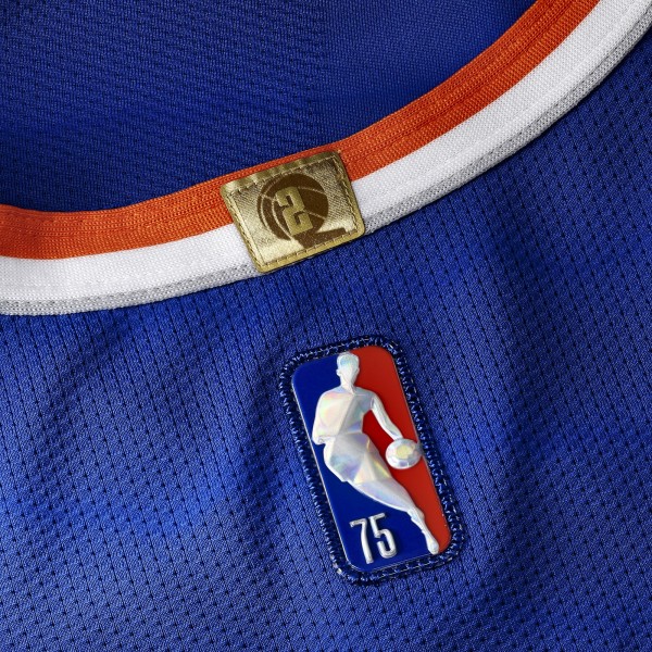 Jalen Brunson New York Knicks Autographed Fanatics Authentic Blue Nike Icon Edition Authentic Jersey