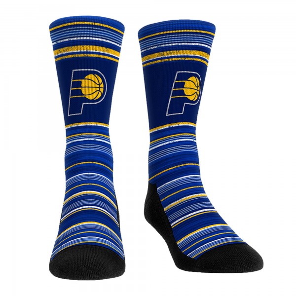 Indiana Pacers Rock Em Socks Primary Crew Socks & Boxer Briefs Combo Pack