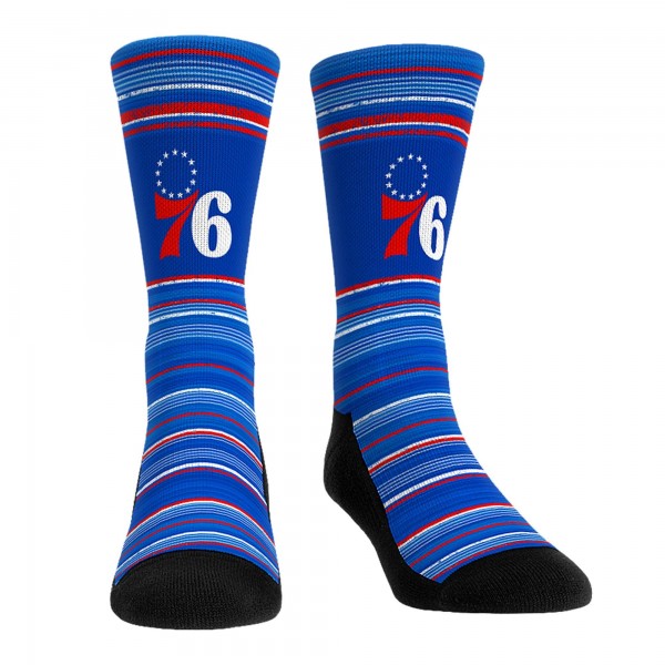 Philadelphia 76ers Rock Em Socks Primary Crew Socks & Boxer Briefs Combo Pack