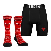 Носки и трусы Chicago Bulls Rock Em Socks Primary Crew