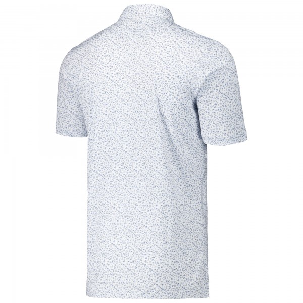 New York Yankees Peter Millar White Batter Up Performance Jersey Polo