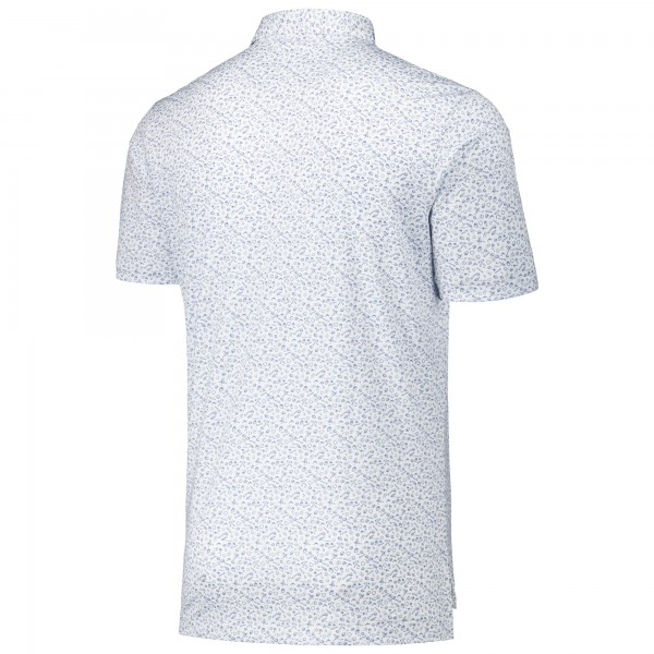 Los Angeles Dodgers Peter Millar White Batter Up Performance Jersey Polo