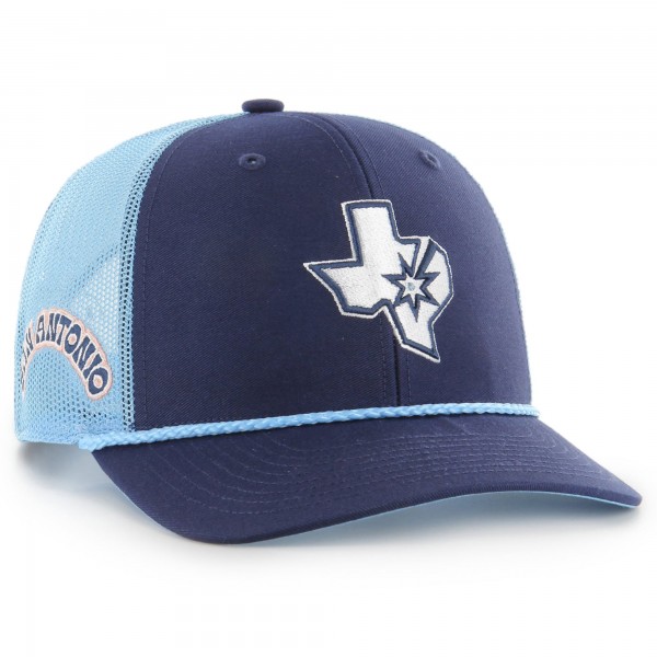 Бейсболка San Antonio Spurs 47 2024/25 City Edition - Navy/Light Blue
